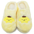Japan Sanrio Boa Room Slippers - Pompompurin - 1
