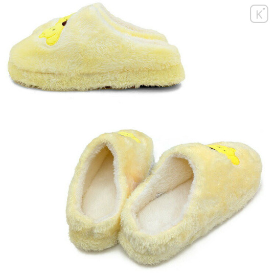 Japan Sanrio Boa Room Slippers - Pompompurin - 2