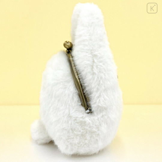 Japan Ghibli Mascot Clasp Pouch - My Neighbor Totoro : White - 2