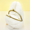Japan Ghibli Mascot Clasp Pouch Coin Purse - Totoro : White - 4