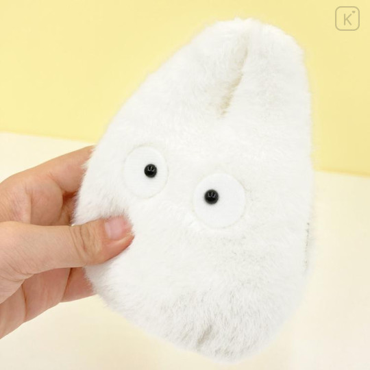 Japan Ghibli Mascot Clasp Pouch - My Neighbor Totoro : White - 5