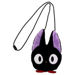 Japan Ghibli Mascot Neck Pouch - Kiki's Delivery Service Jiji Face