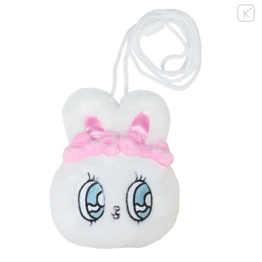Japan Esther Bunny Mascot Neck Pouch - Face White - 1