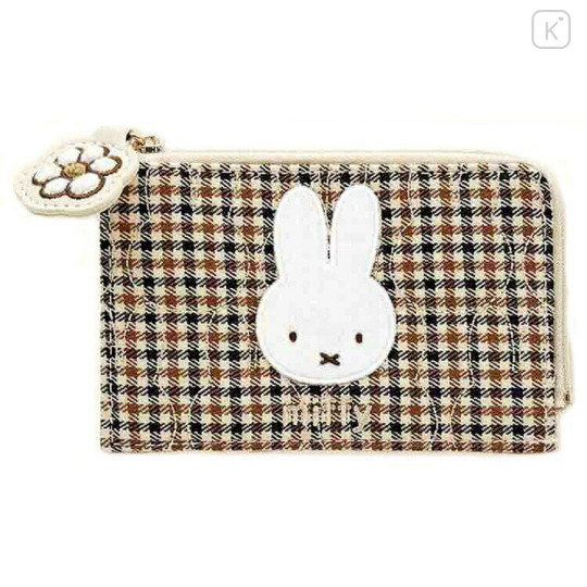 Japan Miffy Fragment Case - Miffy : Quilted Check - 1