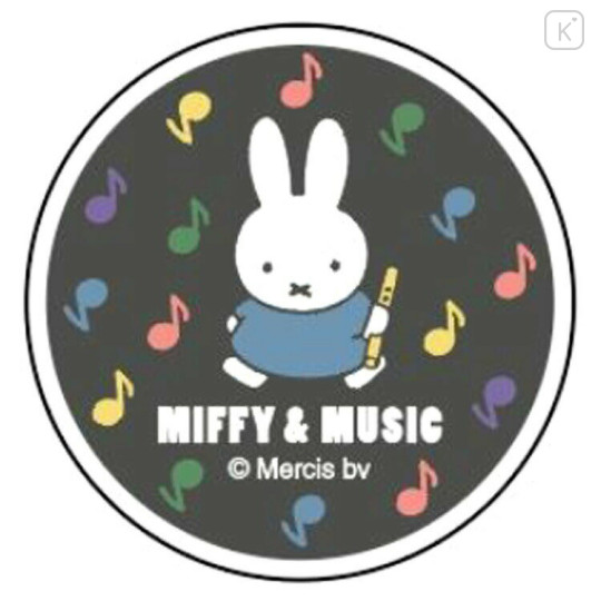 Japan Miffy Acrylic Clip - Miffy & Music Black - 1