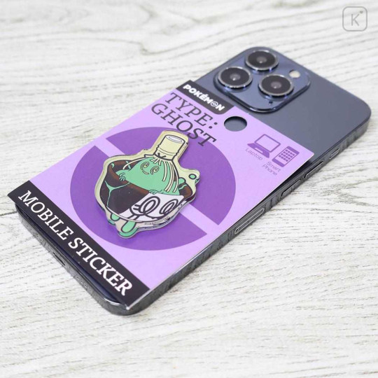 Japan Pokemon Acrylic Sticker - Sinistcha : Ghost Type - 2
