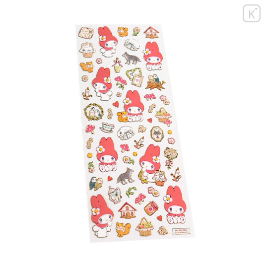 Japan Miki Takei × Sanrio Gold Foil Clear Sticker - My Melody : Little Red - 3
