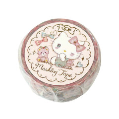 Japan Miki Takei × Sanrio Washi Masking Tape - Hello Kitty & Tiny Chum : Elegance