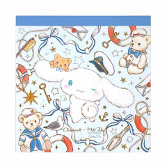 Japan Miki Takei × Sanrio Square Memo Pad - Cinnamoroll : Marine