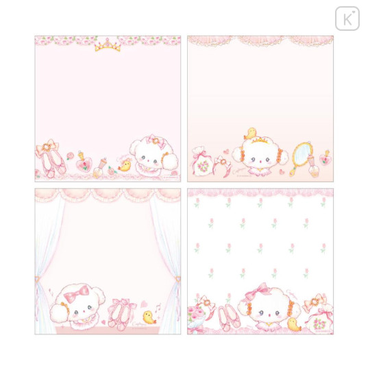 Japan Miki Takei × Sanrio Square Memo Pad - Cogimyun : Ballet - 2