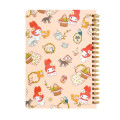Japan Miki Takei × Sanrio B6 Ring Notebook - My Melody : Little Red - 2