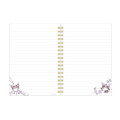 Japan Miki Takei × Sanrio B6 Ring Notebook - Kuromi : Black Swan - 3