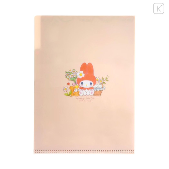 Japan Miki Takei × Sanrio 3 Pockets A5 Clear File - My Melody : Little Red - 2