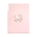 Japan Miki Takei × Sanrio 3 Pockets A5 Clear File - Hello Kitty & Tiny Chum : Elegance - 2