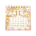 Japan Miki Takei Mini Desk Calendar - Illustration Animal 2026 - 2