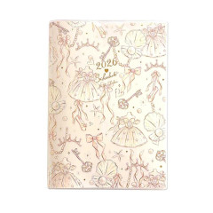 Japan Miki Takei B6 Planner Monthly & Weekly Schedule Book - Illustration Princess Accessories 2026