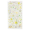 Japan Miki Takei Illustration Sticker Sheet - Natural Parrot Bird Gold Foil - 2