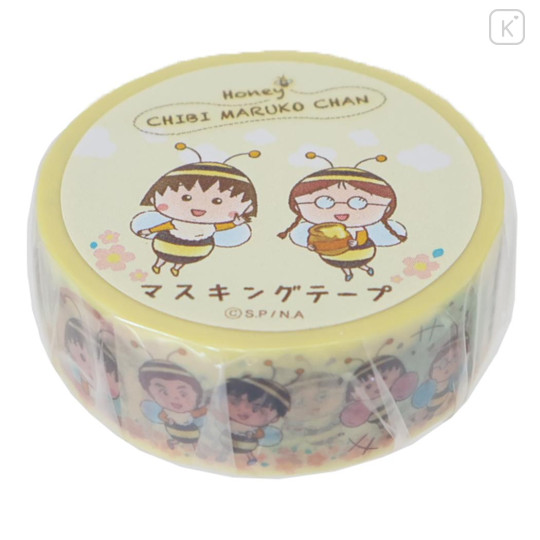 Japan Chibi Maruko Chan Washi Masking Tape - Momoko Sakura : Honey Bee - 1