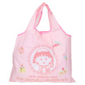 Japan Chibi Maruko Chan Eco Shopping Bag (M) - Momoko Sakura : Dessert Pink - 1
