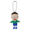 Japan Chibi Maruko Chan Mini Mascot Holder - Chibi Maruko-chan : Sueo Maruo - 1