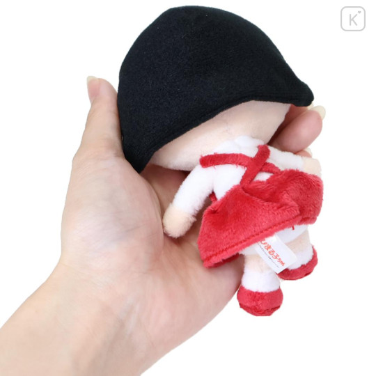 Japan Chibi Maruko Chan Bean Plush Doll - Momoko Sakura : Sitting - 2