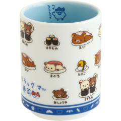 Japan San-X Japanese Tea Cup - Rilakkuma : Anytime Sushi Blue