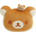 Japan San-X Super Mochimochi Cushion - Rilakkuma Stay with Me Pancake - 1