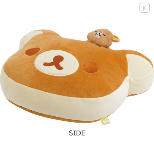 Japan San-X Super Mochimochi Cushion - Rilakkuma Stay with Me Pancake - 2