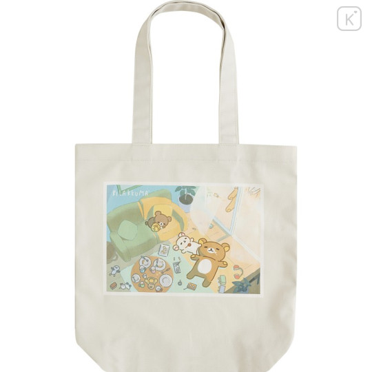Japan San-X Tote Bag - Rilakkuma Stay with Me - 1