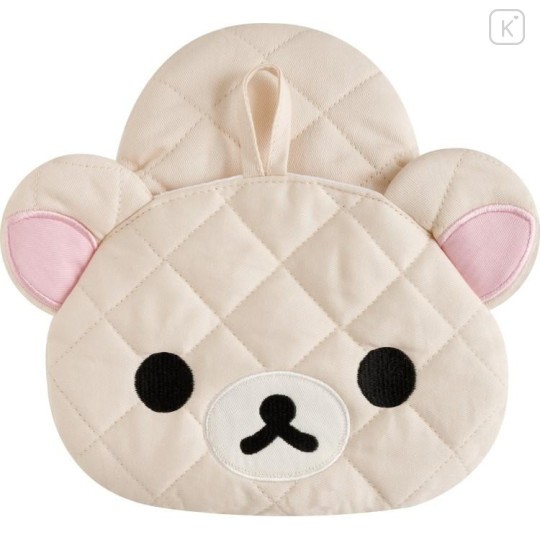 Japan San-X Mittens Set - Korilakkuma & Rilakkuma : Rilakkuma Stay with Me Quilted - 5