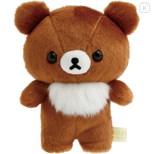 Japan San-X Plush Toy (S) - Chairoikoguma : Rilakkuma Stay with Me Standing - 1