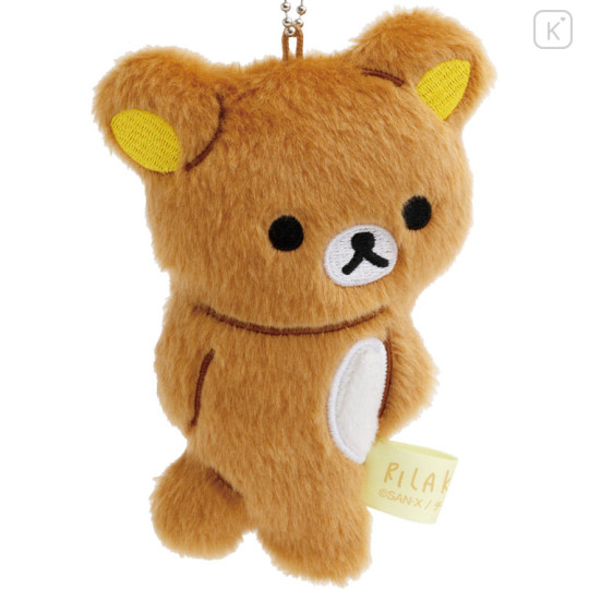 Japan San-X Hanging Plush - Rilakkuma Stay with Me Walking & Turning Around - 2