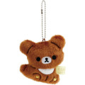 Japan San-X Hanging Plush - Chairoikoguma : Rilakkuma Stay with Me Sitting - 1