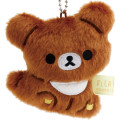 Japan San-X Hanging Plush - Chairoikoguma : Rilakkuma Stay with Me Sitting - 2