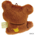 Japan San-X Hanging Plush - Chairoikoguma : Rilakkuma Stay with Me Sitting - 3