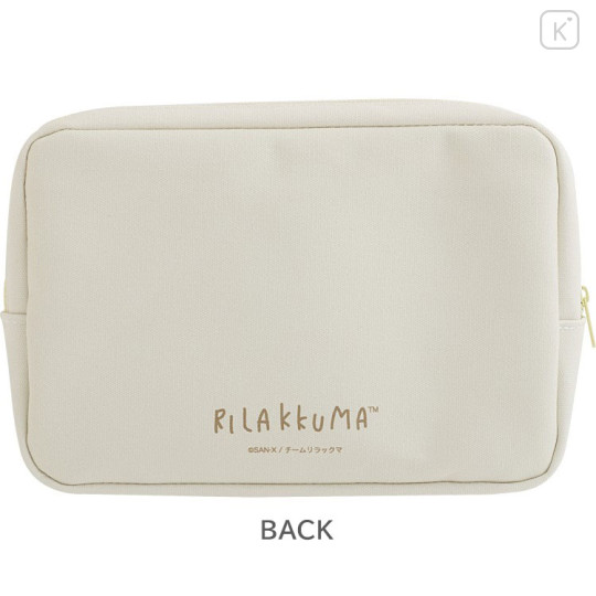 Japan San-X Cosmetic Pouch - Rilakkuma Stay with Me - 2