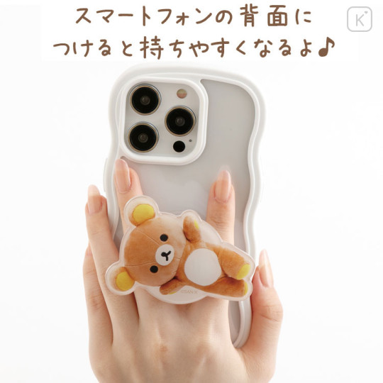 Japan San-X Pocopoco Smartphone Grip - Rilakkuma : Photo Series - 3