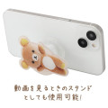 Japan San-X Pocopoco Smartphone Grip - Rilakkuma : Photo Series - 4