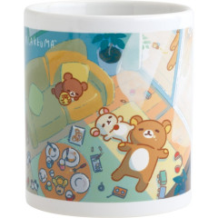 Japan San-X Ceramic Mug - Rilakkuma Stay with Me