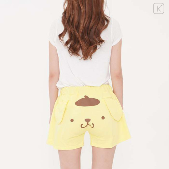 Japan Sanrio Loungewear Shorts - Pompompurin - 1