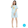 Japan San-X Short Sleeve T-shirt Loungewear (L) - Rilakkuma : Slow Life - 1