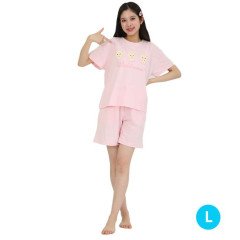 Japan San-X Short Sleeve T-shirt Loungewear (L) - Korilakkuma : Pink