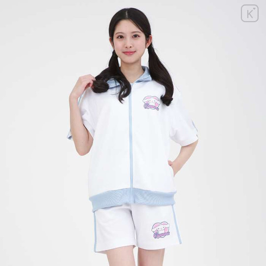 Japan Sanrio Line Jersey Short Sleeve Top (M) - Cinnamoroll - 2