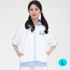 Japan Sanrio Line Jersey Short Sleeve Top (L) - Cinnamoroll