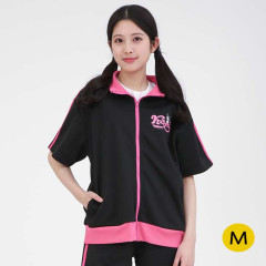 Japan Sanrio Line Jersey Short Sleeve Top (M) - Kuromi