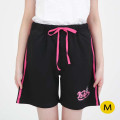 Japan Sanrio Lined Jersey Shorts (M) - Kuromi - 1