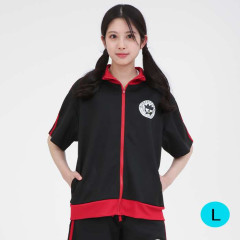 Japan Sanrio Line Jersey Short Sleeve Top (L) - Badtz-maru