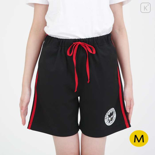 Japan Sanrio Lined Jersey Shorts (M) - Badtz-maru - 1