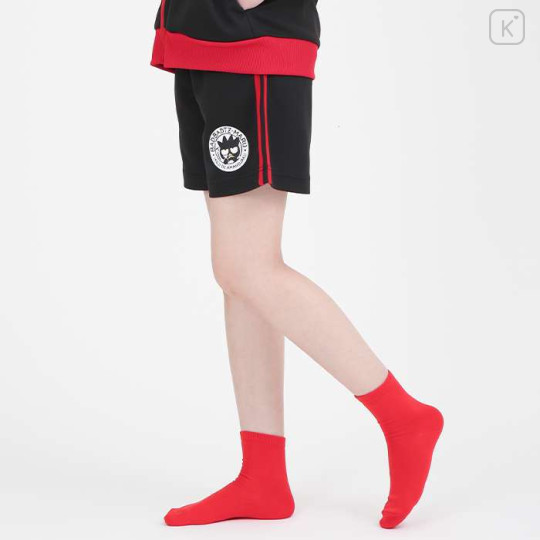 Japan Sanrio Lined Jersey Shorts (M) - Badtz-maru - 3