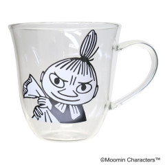 Japan Moomin Glass Mug - Little My : Face